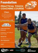 Whakatane Touch Coaching Course