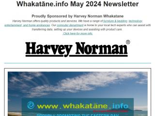 Whakatane.info May Newsletter