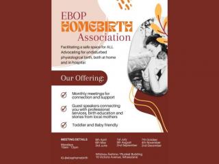 EBOP Home Birth Monthly Meetings Whakatane