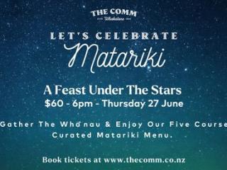 The Comm Matariki Event