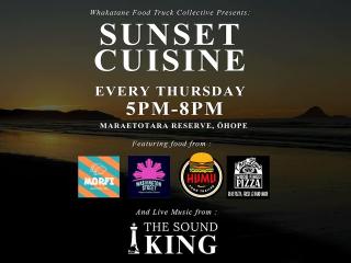 Sunset Cuisine & Live Music with Sound King